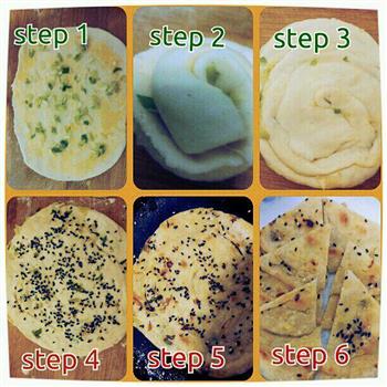 葱花饼的做法步骤8