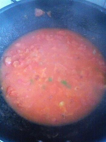 简单好吃-西红柿面的做法步骤3