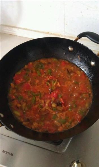 西红柿茄子拌面的做法步骤2
