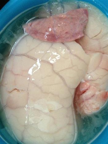 淼淼，橄榄猪肺汤的做法图解1