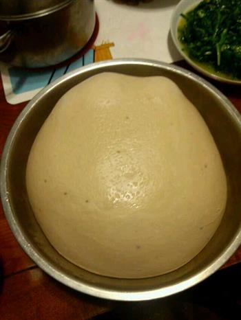 面包机版冷藏发酵法紫薯北海道吐司的做法步骤4