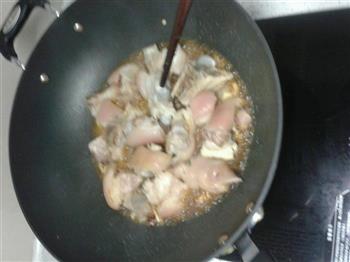 红烧猪手  十  鲜菇汤的做法步骤5