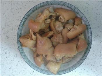 红烧猪手  十  鲜菇汤的做法步骤6