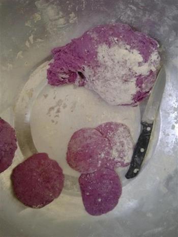 玫瑰紫薯卷的做法图解2