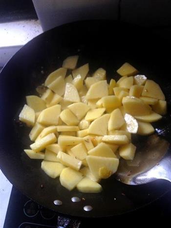 香菇土豆烧肉的做法步骤5