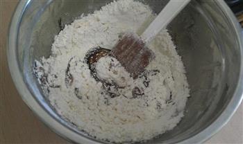 杏仁巧克力酥饼的做法步骤3