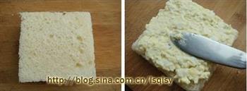 鸡蛋三明治-来自的简单美食的做法步骤3