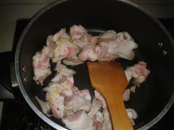 香干回锅肉的做法步骤3