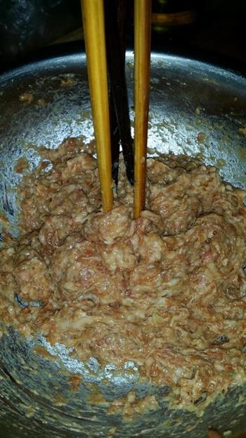 白菜韭菜猪肉锅贴的做法步骤5