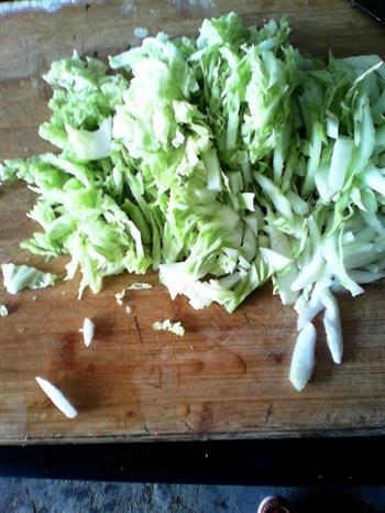 素丸子炒白菜的做法步骤1