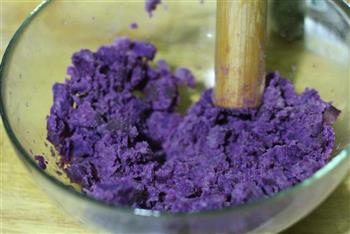 奶香桂花蜜紫薯的做法步骤2