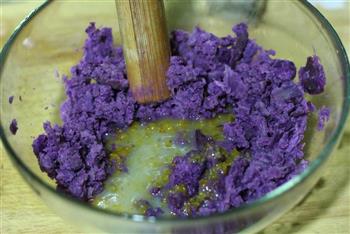 奶香桂花蜜紫薯的做法步骤3
