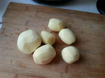 无酱油版土豆烧排骨的做法步骤2