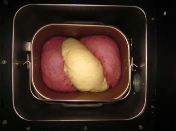 紫薯扭纹双色吐司的做法步骤14