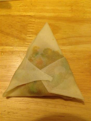 印度名吃-咖喱角Samosa,好吃又简单的三角形春卷的做法图解6