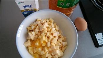 蛋奶蜂蜜地瓜饼的做法步骤2