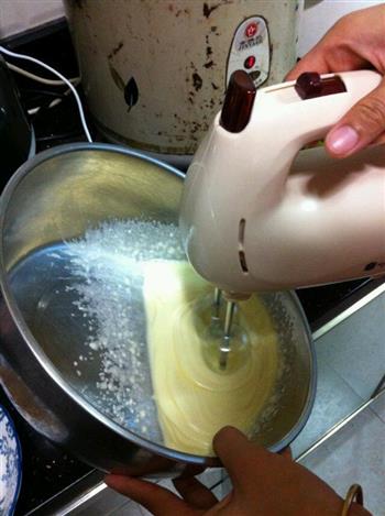抹茶芒果冻芝士蛋糕的做法步骤5