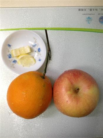 甜橙苹果汁的做法步骤1