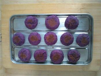 奶香蜂蜜紫薯球的做法图解7