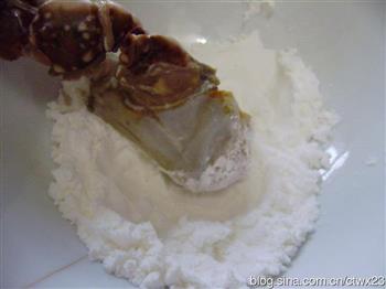 咸蛋黄焗膏蟹的做法步骤14