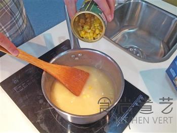 玉米浓汤的做法步骤8