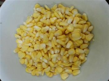 火腿玉米粒的做法步骤1