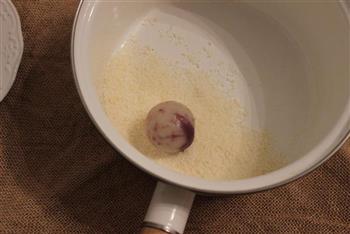 紫薯糯米糍的做法步骤2