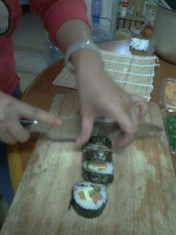 家庭版寿司的做法步骤5