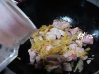潮汕咸菜炒鲨鱼肉的做法步骤8