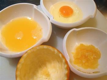 香橙蒸蛋的做法步骤3