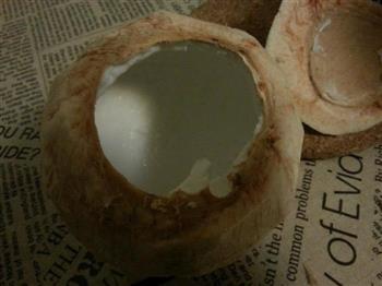 椰子木瓜布丁的做法步骤3