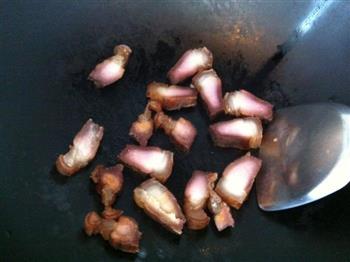 虾干腊肉芥菜煲的做法步骤6