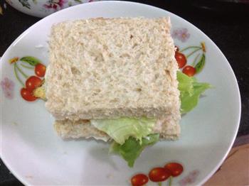 营养早餐-三明治的做法步骤6
