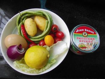 金枪鱼蔬果沙拉的做法步骤1