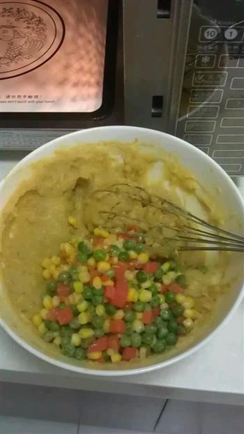 杂蔬咖喱土豆泥的做法步骤5