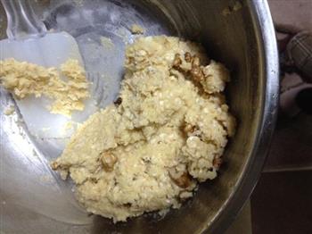 椰蓉燕麦核桃酥的做法步骤3