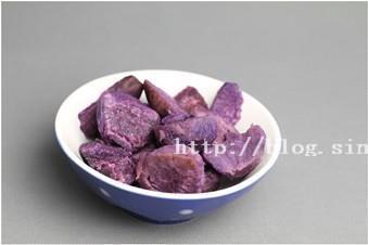 紫薯椰汁西米露的做法步骤1