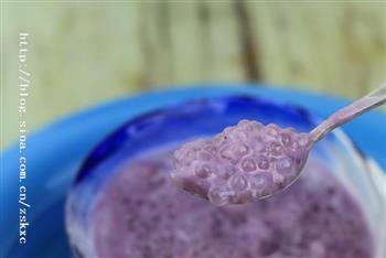 紫薯椰汁西米露的做法图解6