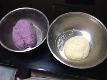 紫薯馍馍的做法步骤3