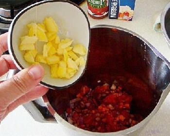 西式番茄奶油玉米浓汤的做法图解6