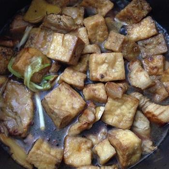 油豆腐红烧肉的做法图解6