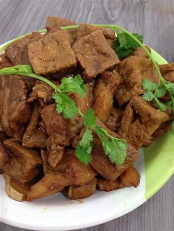 油豆腐红烧肉的做法步骤8