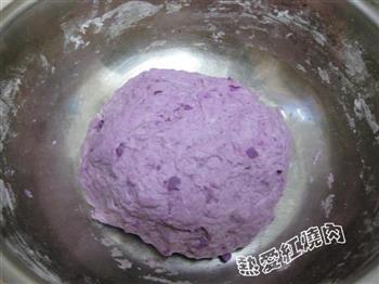 紫薯烙饼的做法图解3