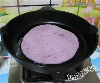 紫薯烙饼的做法图解8