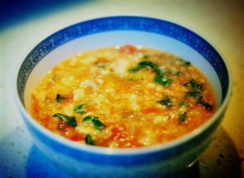 西红柿疙瘩汤的做法步骤7