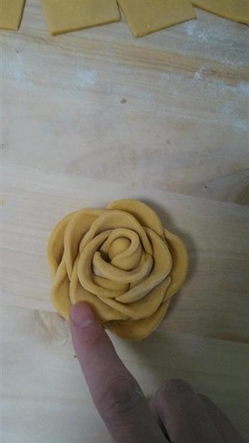 玫瑰花馒头的做法图解7