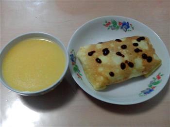 营养早餐 蛋包饭加黄金玉米粥的做法步骤4