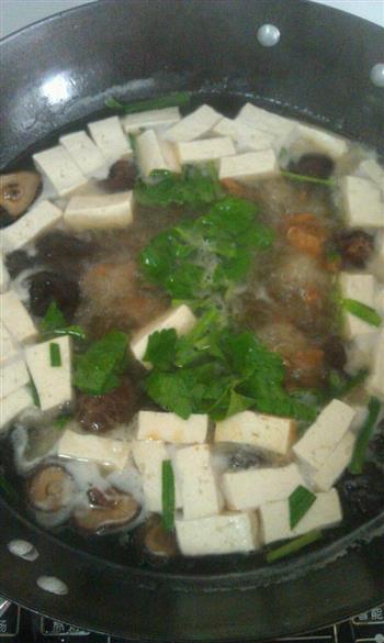香菇豆腐肉片汤的做法步骤8