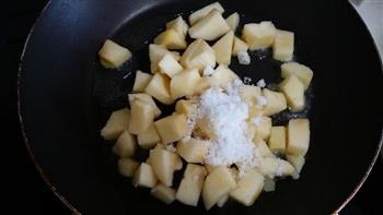 超美味的简单早餐-苹果鸡蛋饼的做法图解4