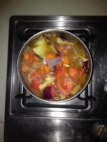 番茄土豆牛尾汤的做法步骤5